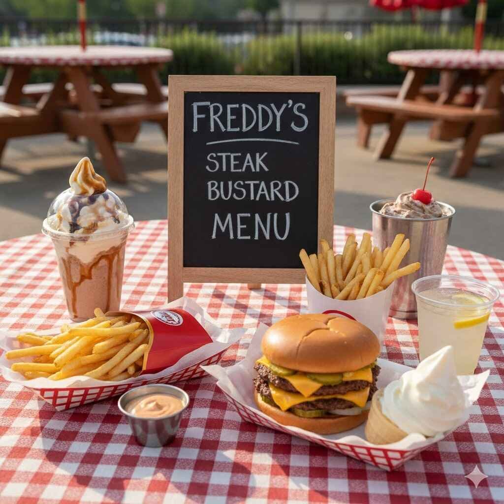 Freddy’s Steakburgers Menu